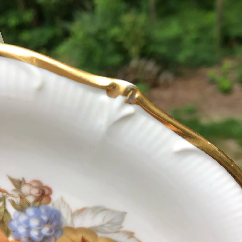Set of Three (3) Vtg Schumann Germany Fruit Platter & Plates